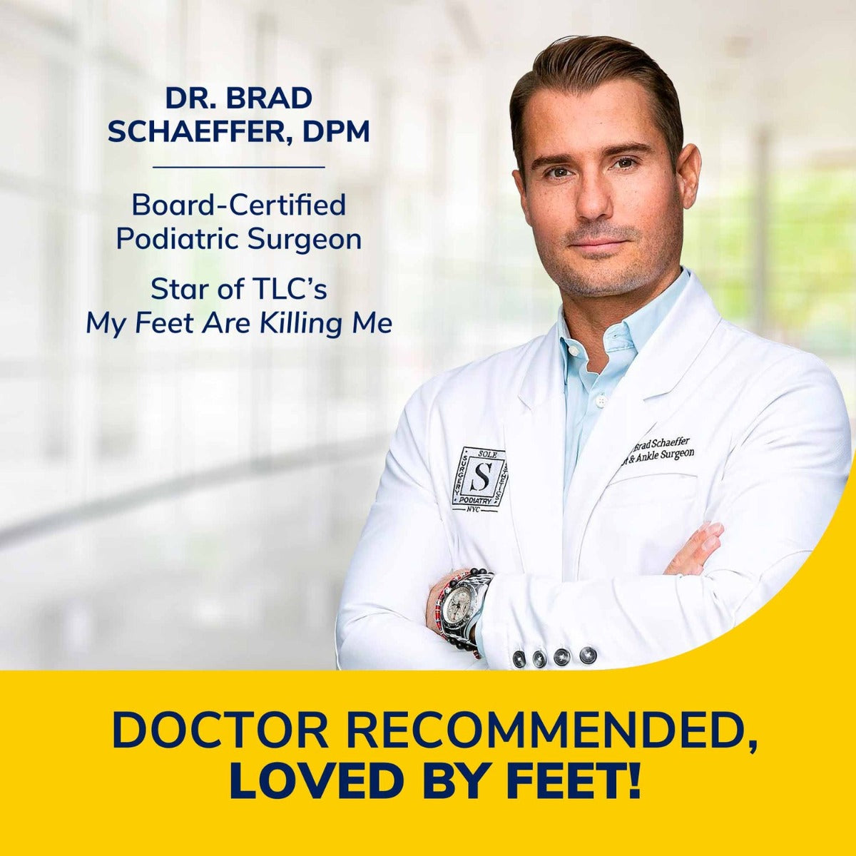 Dr Scholl's Pain Relief for Arch Pain Orthotics (2 Sizes)