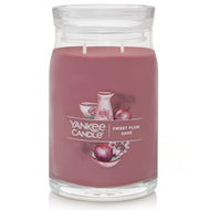 Yankee Candle Signature Large Jar Candle, 2-wicks (20oz) - Sweet Plum Sake