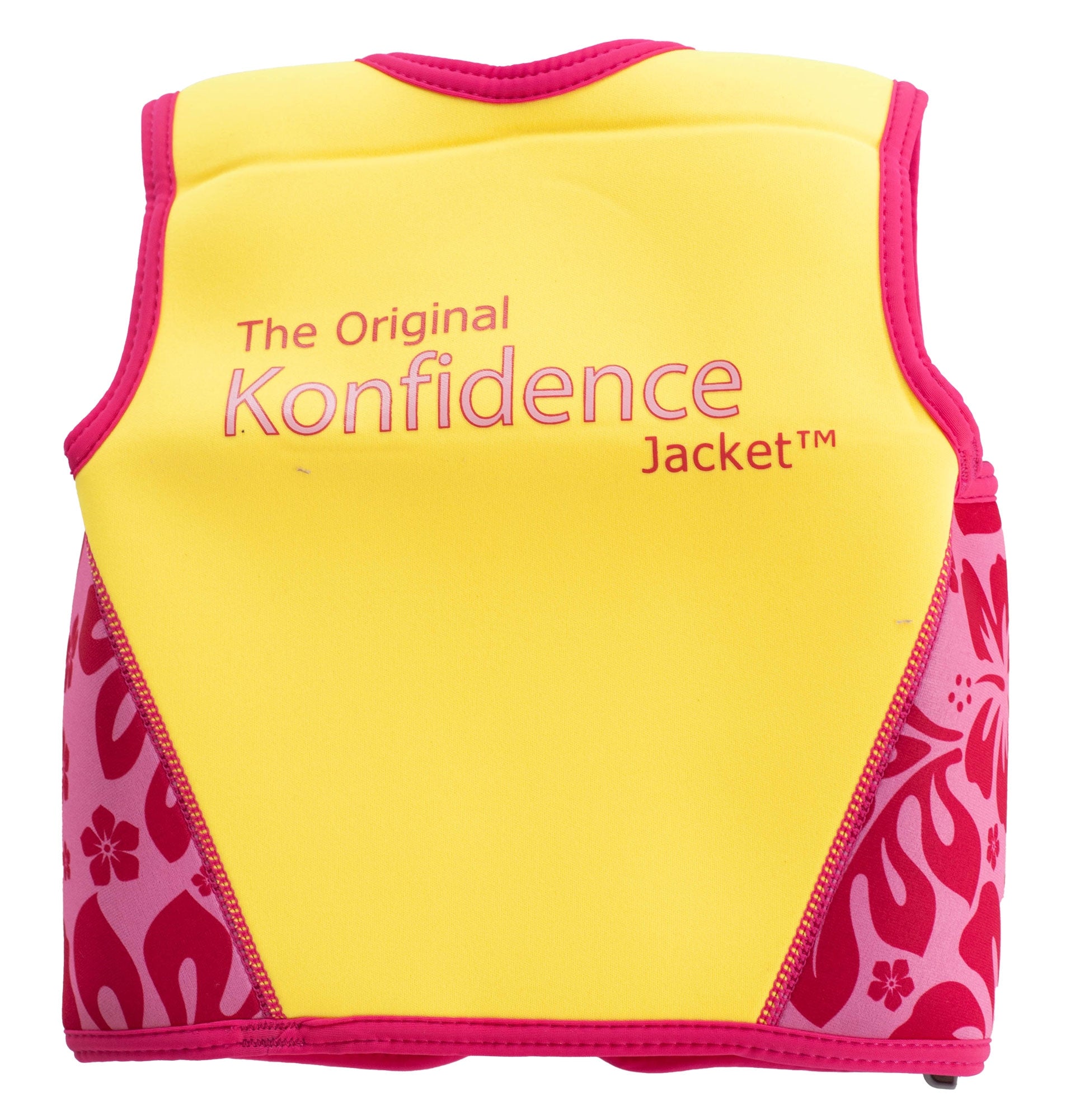 Konfidence Original Children Swim Jacket - Navy Hibiscus (3 Sizes)