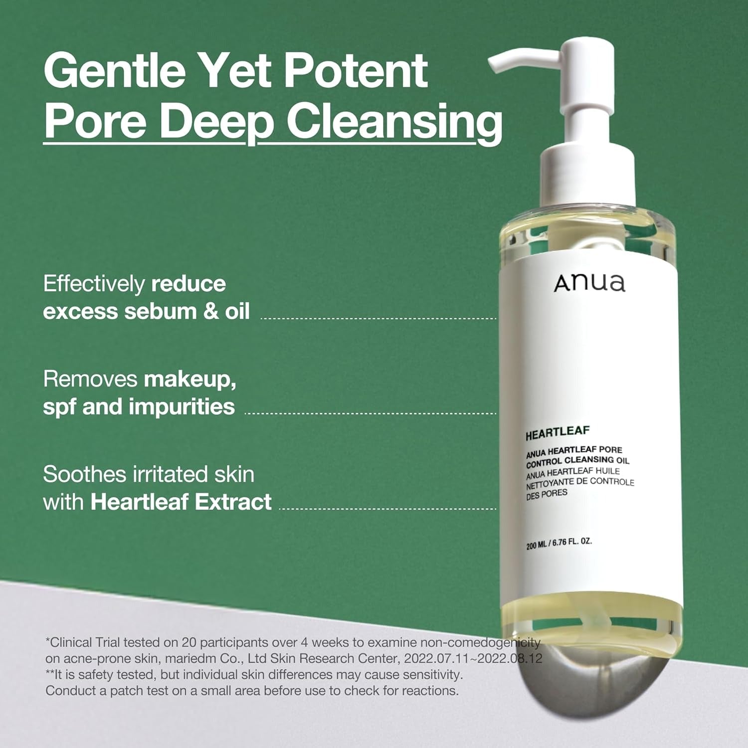 Anua Heartleaf Pore Control Cleansing Oil (2 Sizes)