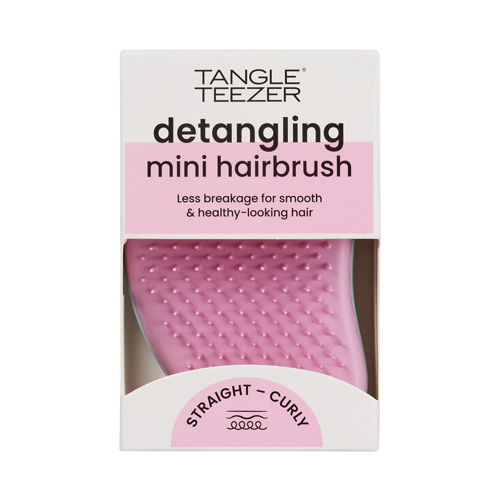 Tangle Teezer Original Detangling Mini Hairbrush, Straight & Curly (5 Designs)