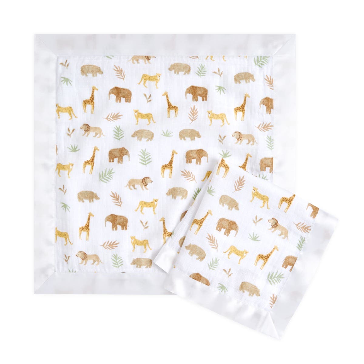 Aden Anais Essentials Muslin Security Blanket (2pk) - 2 Designs