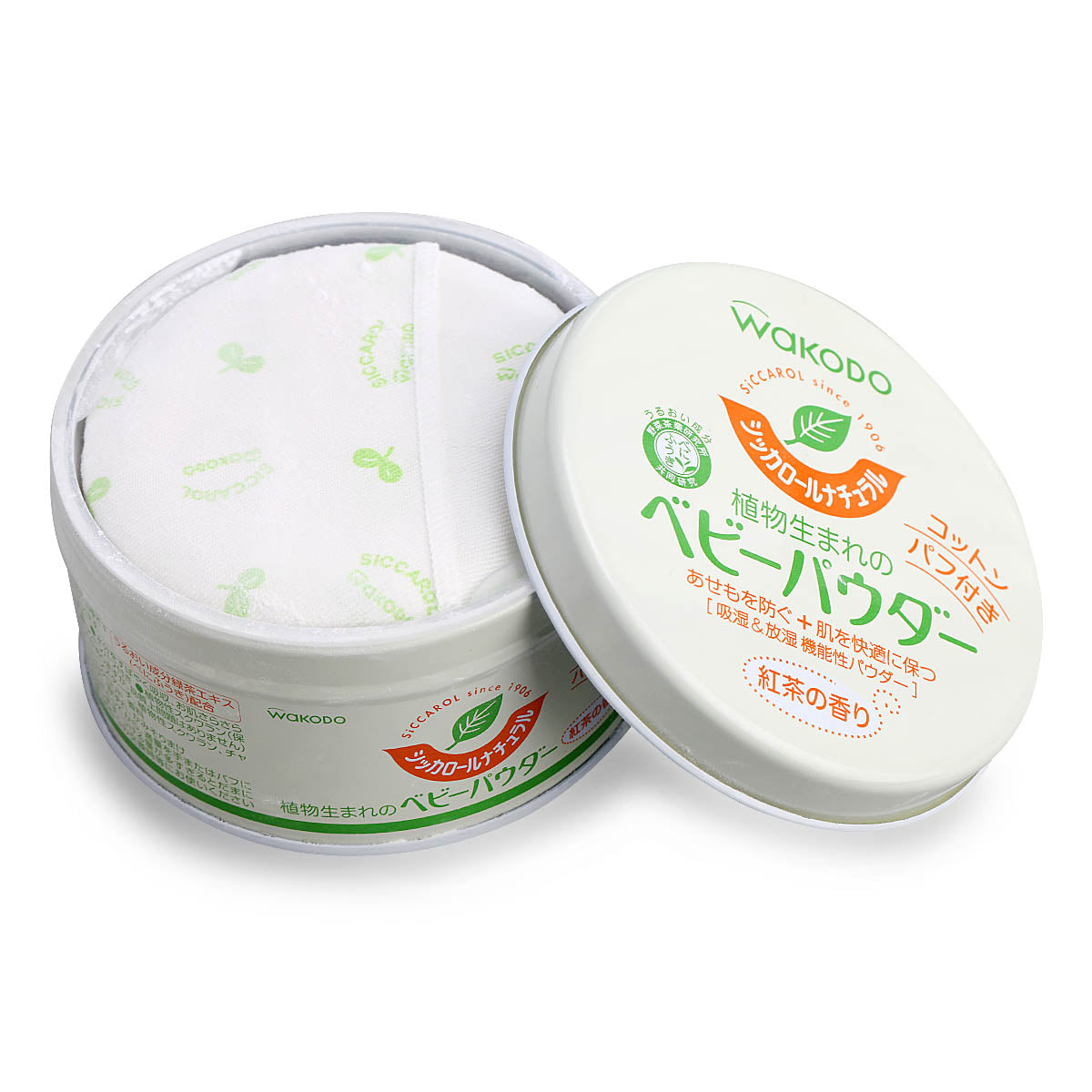Wakodo Baby Powder Siccarol with Botanic Components, 120g