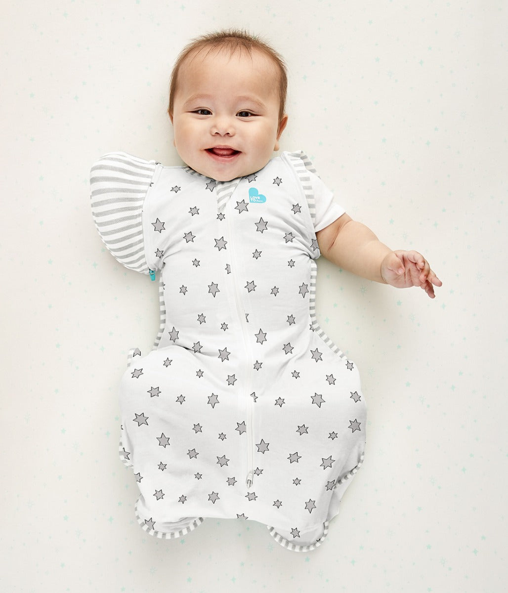 Love to Dream Swaddle UP Transition Bag Bamboo Lite 0.2 TOG - Cream Superstar