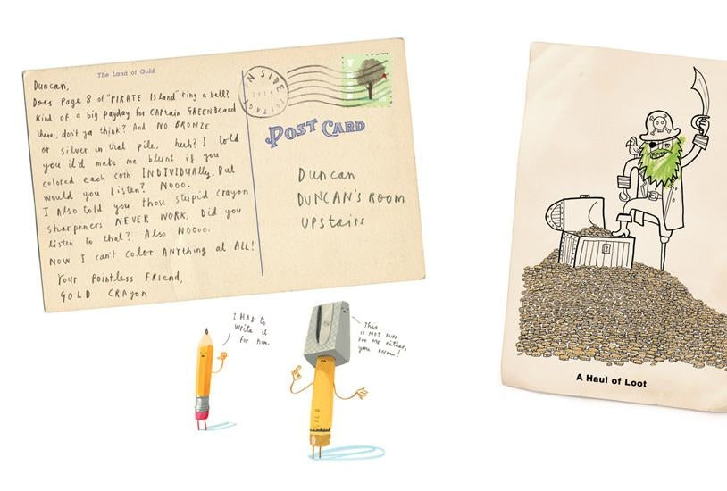 The Day the Crayons Came Home Story Book
