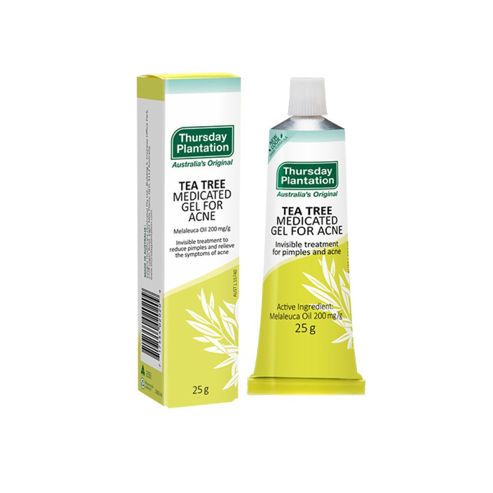 Thursday Plantation Tea Tree Medicated Gel For Acne, 25g (Exp 08/29)