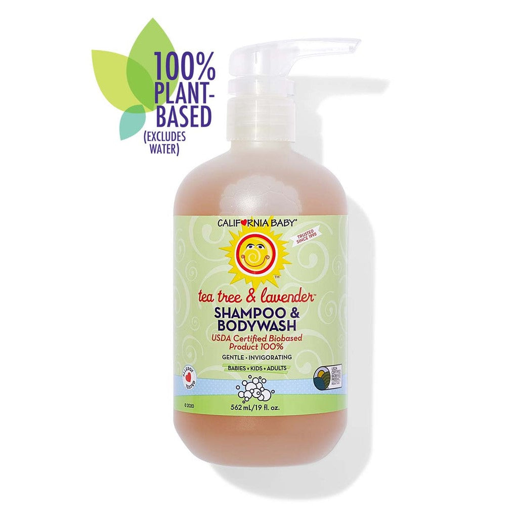 California Baby Shampoo Bodywash, 19oz (3 types) - Pupsik Singapore