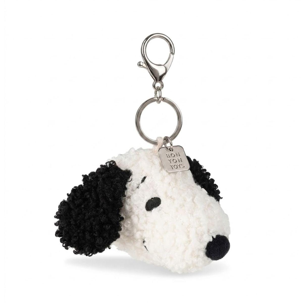 Peanuts Snoopy ECO Tiny Teddy Cream Plush Keychain (4.5cm) - 2 Types - Pupsik Singapore
