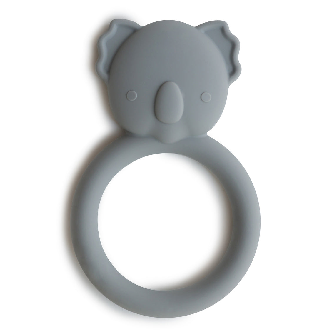 Mushie Silicone Animal Teether Ring (4 Designs) - Pupsik Singapore