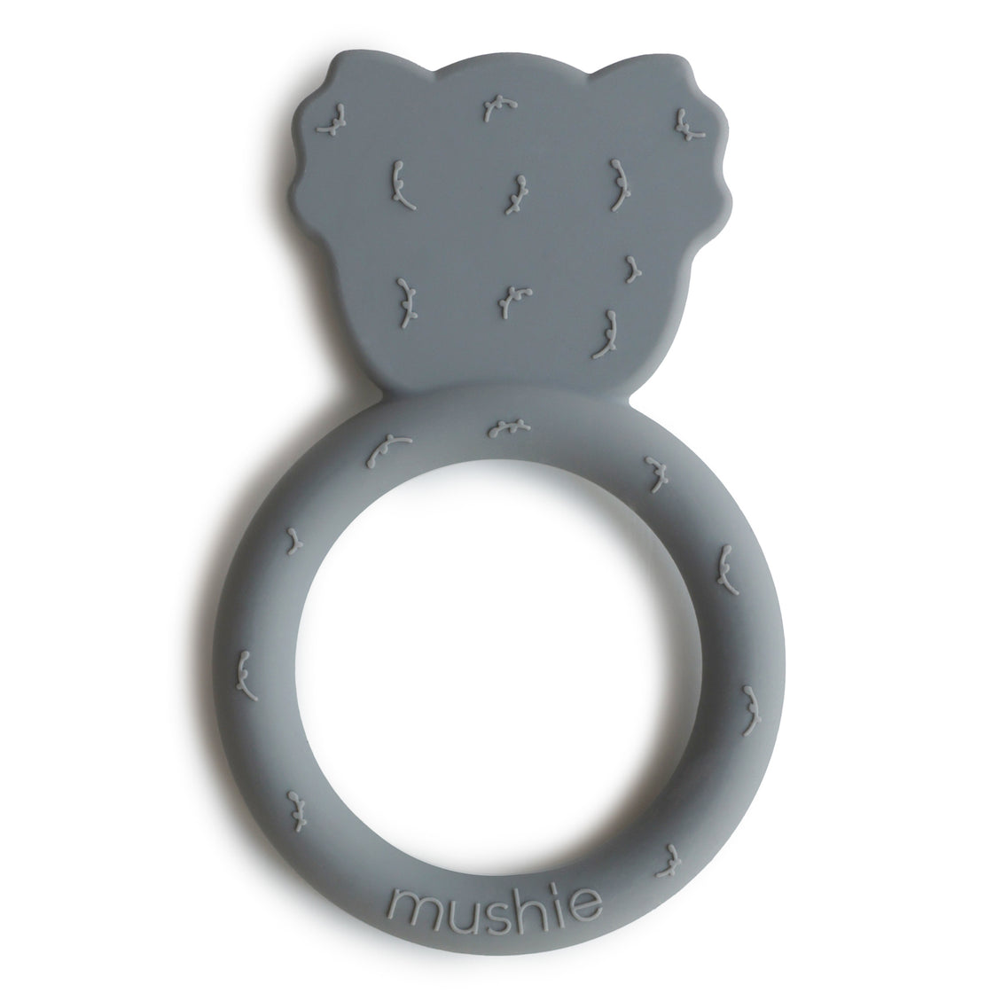 Mushie Silicone Animal Teether Ring (4 Designs) - Pupsik Singapore