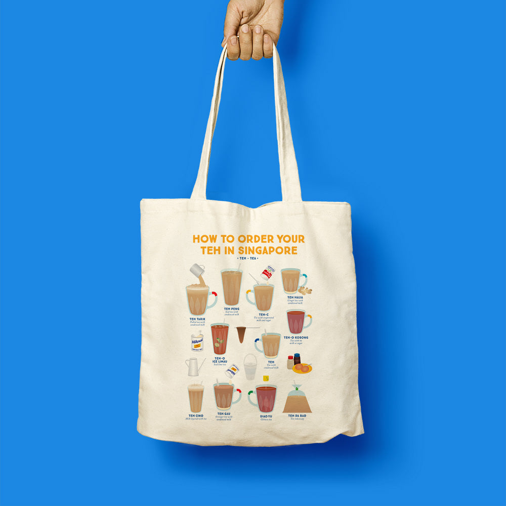 The Little Drom Store Tote Bag (2 Designs) - Pupsik Singapore