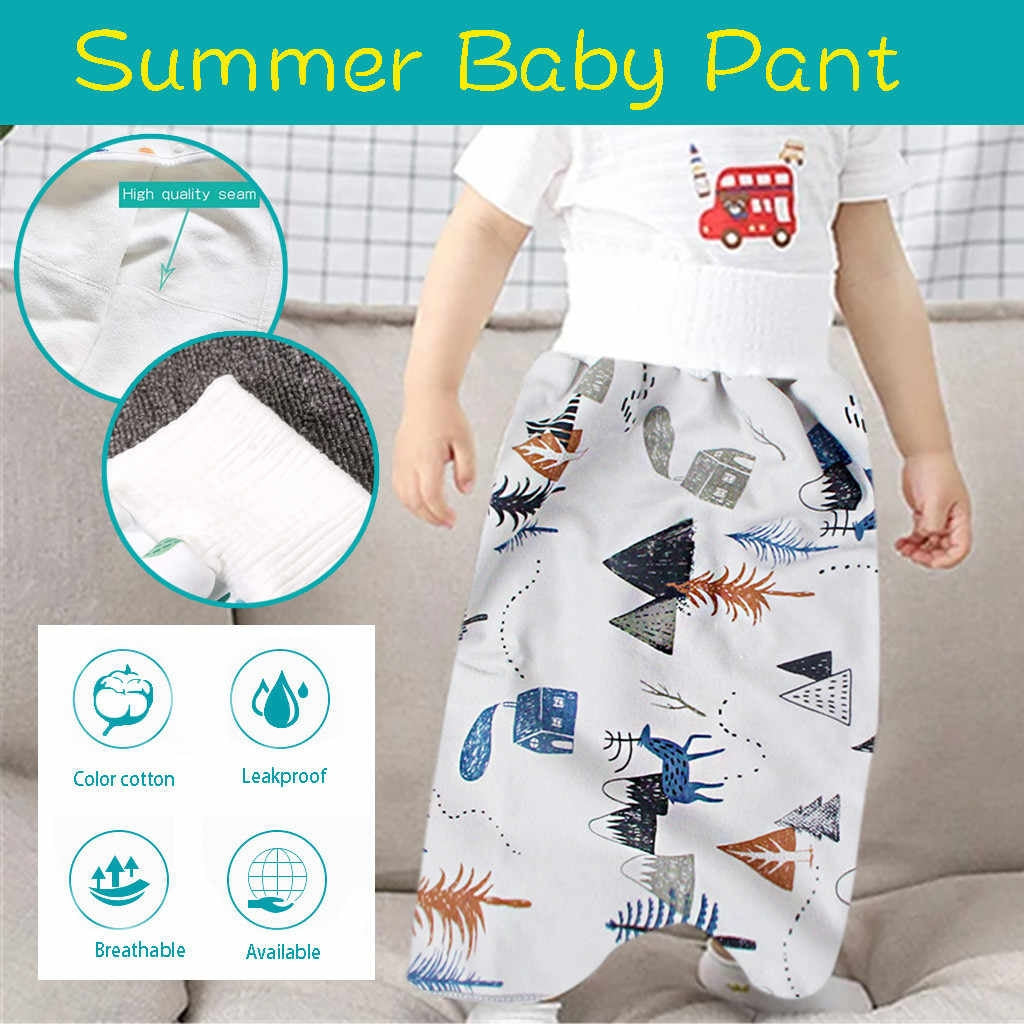 Pupsik Cotton Training Skirt - L - Rainy Day