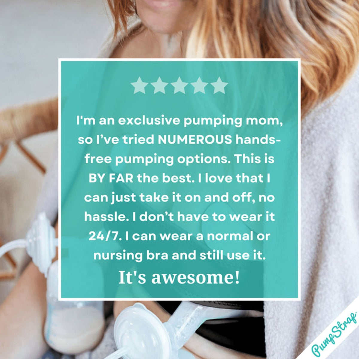 Pump Strap Hands Free Pumping Bra