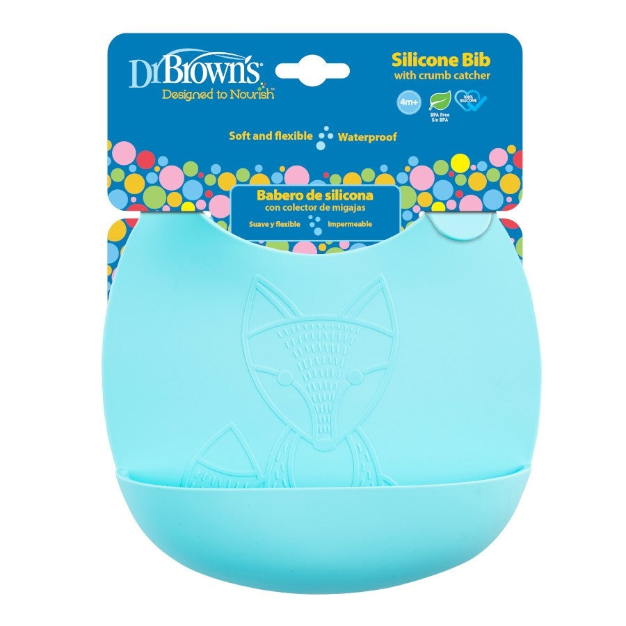 Dr. Brown’s Silicone Baby Bib (1pc)