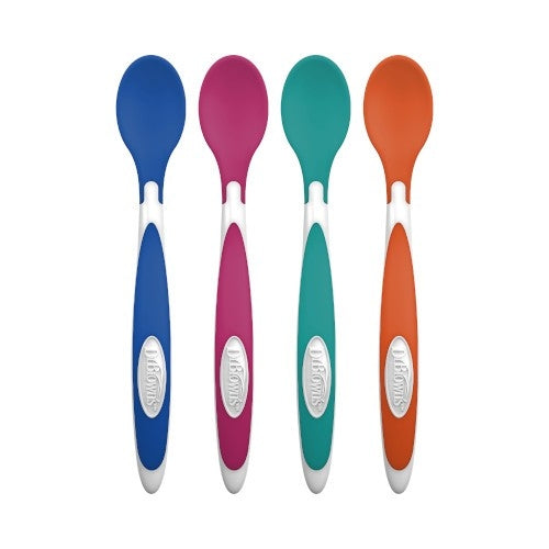 Dr. Brown’s Designed to Nourish TempCheck Spoons (4pk)