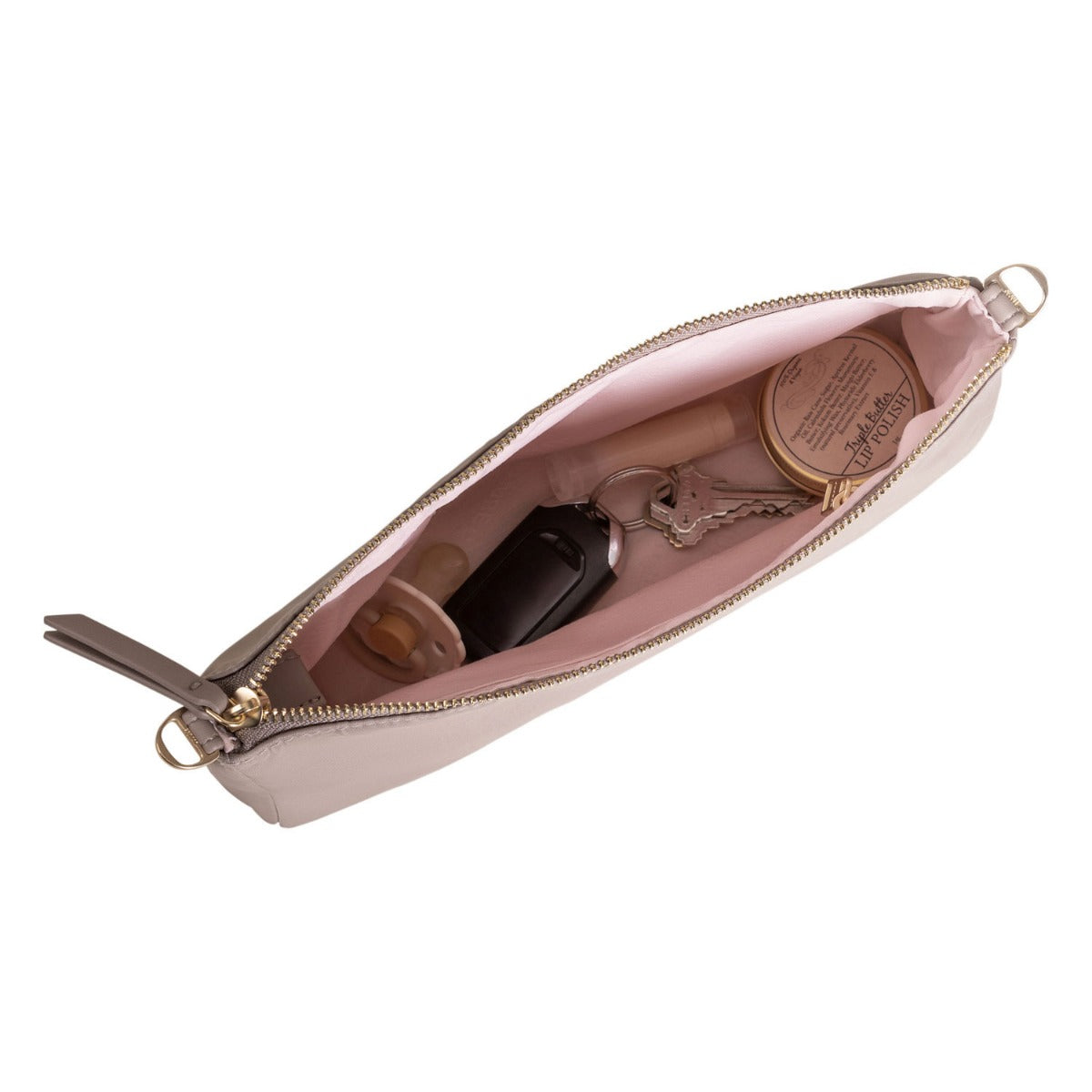 Jujube The Signature Collection 3-Piece Pouch Set - Taupe
