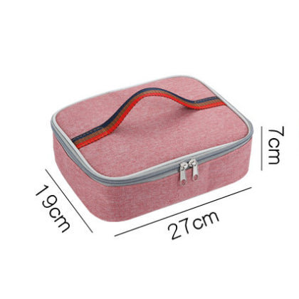 Biomom Insulated On-The-Go Lunch Bag - Pink