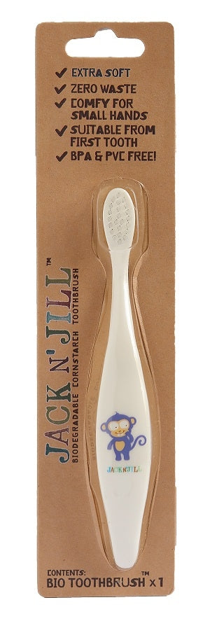 Jack N' Jill Bio Toothbrush (5 Designs) - Pupsik Singapore