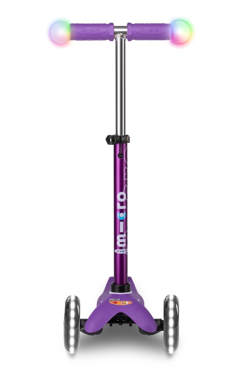 Micro Mini Deluxe Magic Scooter (LED on Wheels + Handles) (4 Colors) - Pupsik Singapore