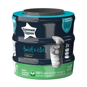 Tommee Tippee Sangenic Twist and Click Cassettes (3-pack)