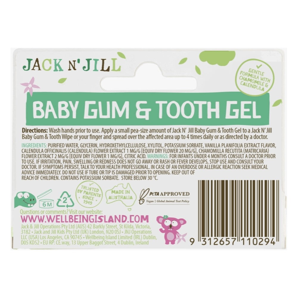 Jack N' Jill Baby Gum & Tooth Gel, 15g (Exp 01/27)