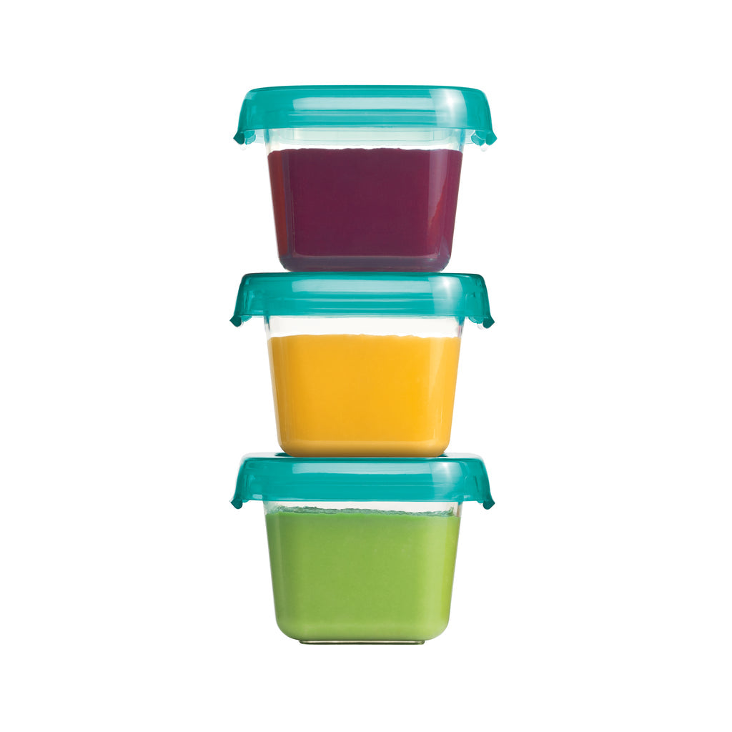 OXO Tot Freezer Storage Containers - Teal (2oz x 3pc)