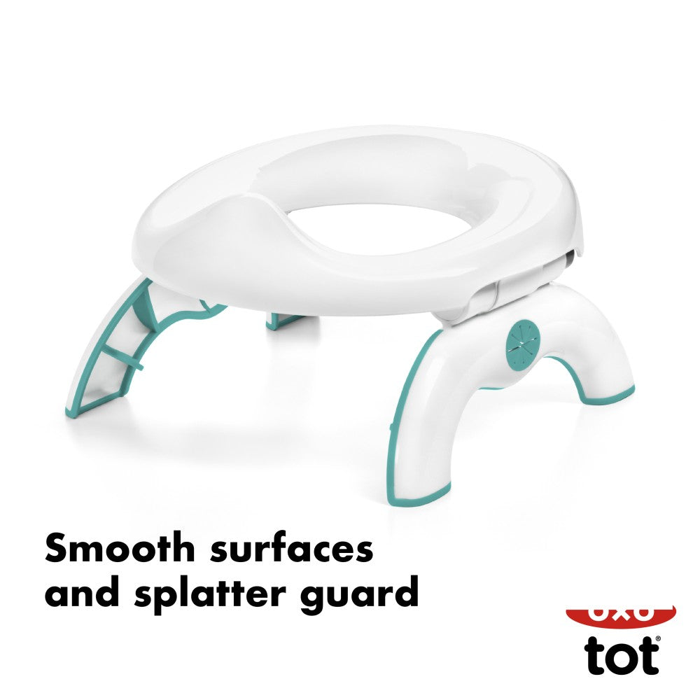 OXO Tot 2-in-1 Go Potty Seat with Travel Bag - Teal