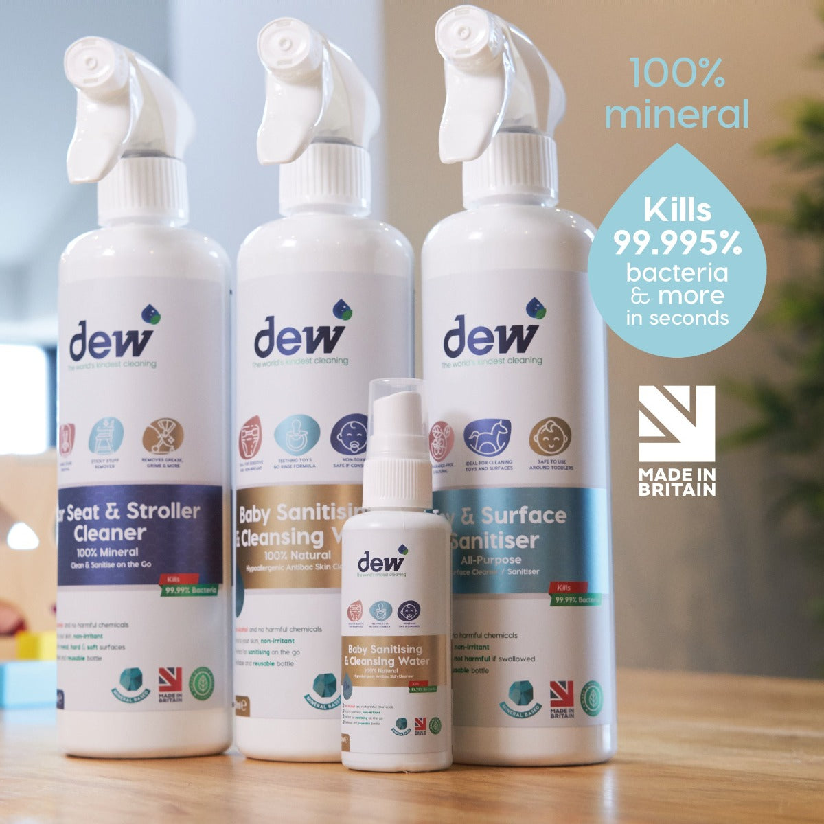Dew Toy & Surface Sanitiser, 500ml (Exp 01/26)