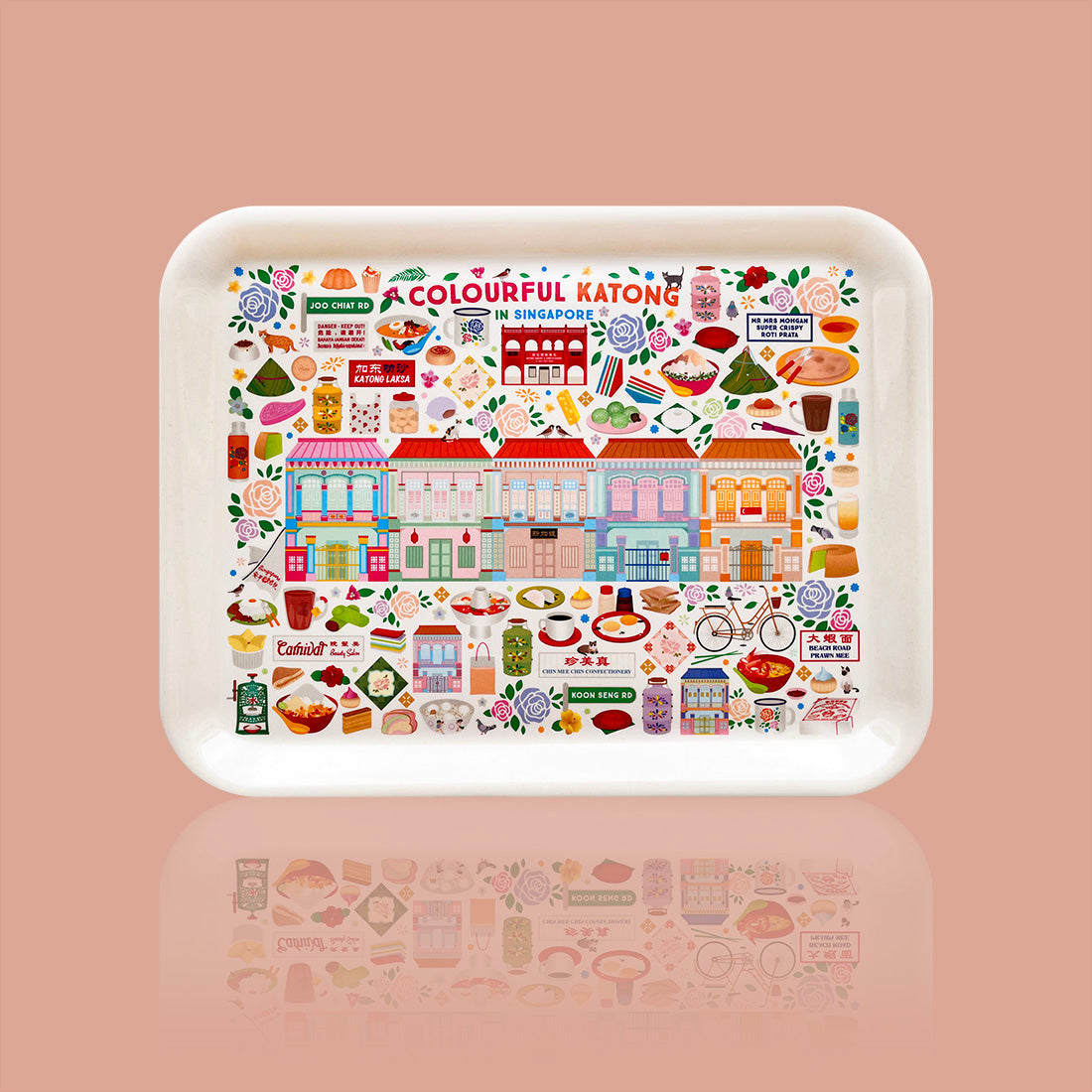 The Little Drom Store Bamboo Tray (3 Designs) - Pupsik Singapore