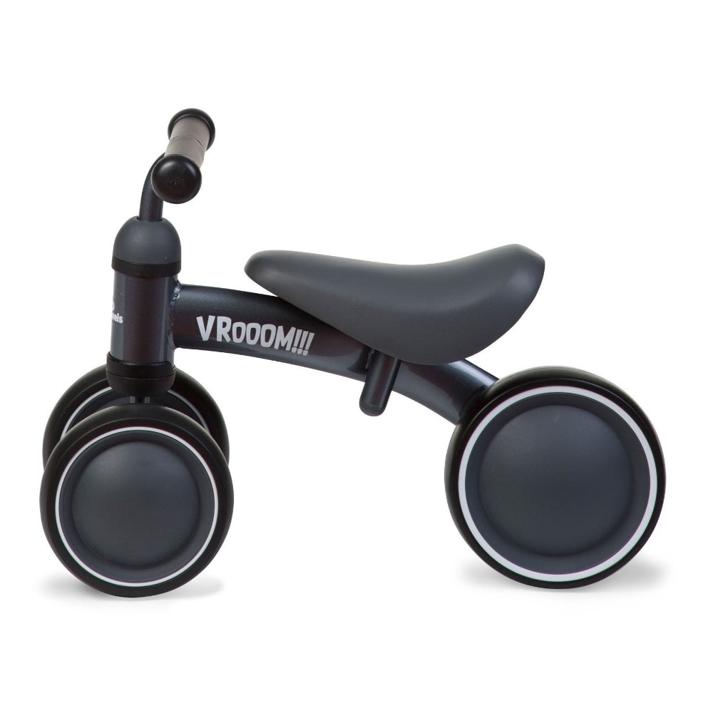 Childhome Toddler Balance Vroom Bike, Metal Grey