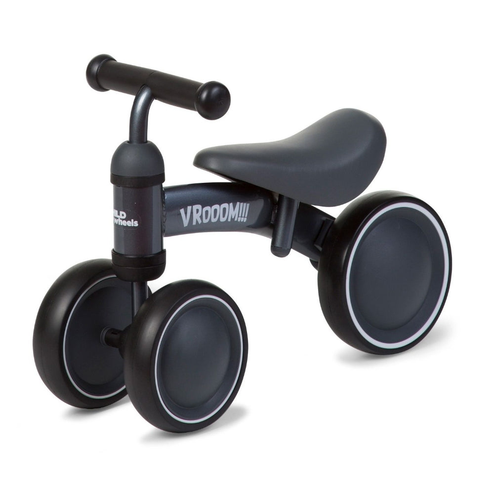 Childhome Toddler Balance Vroom Bike, Metal Grey