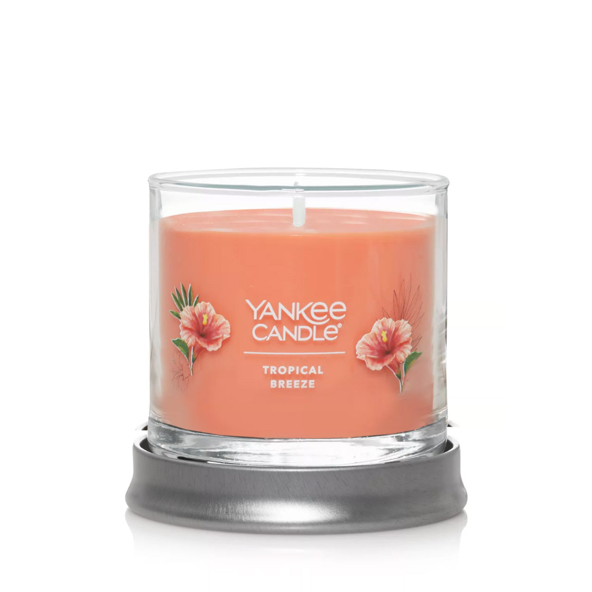 Yankee Candle Signature Small Tumbler Candle, 1- Wick (4.3oz) - Tropical Breeze