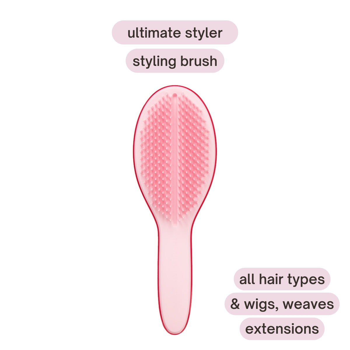 Tangle Teezer The Ultimate Styler Styling Hairbrush - Peach Glow