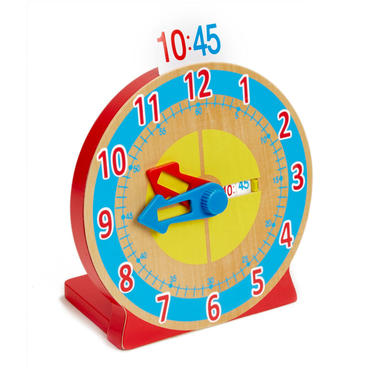 Melissa & Doug Turn & Tell Wooden Clock