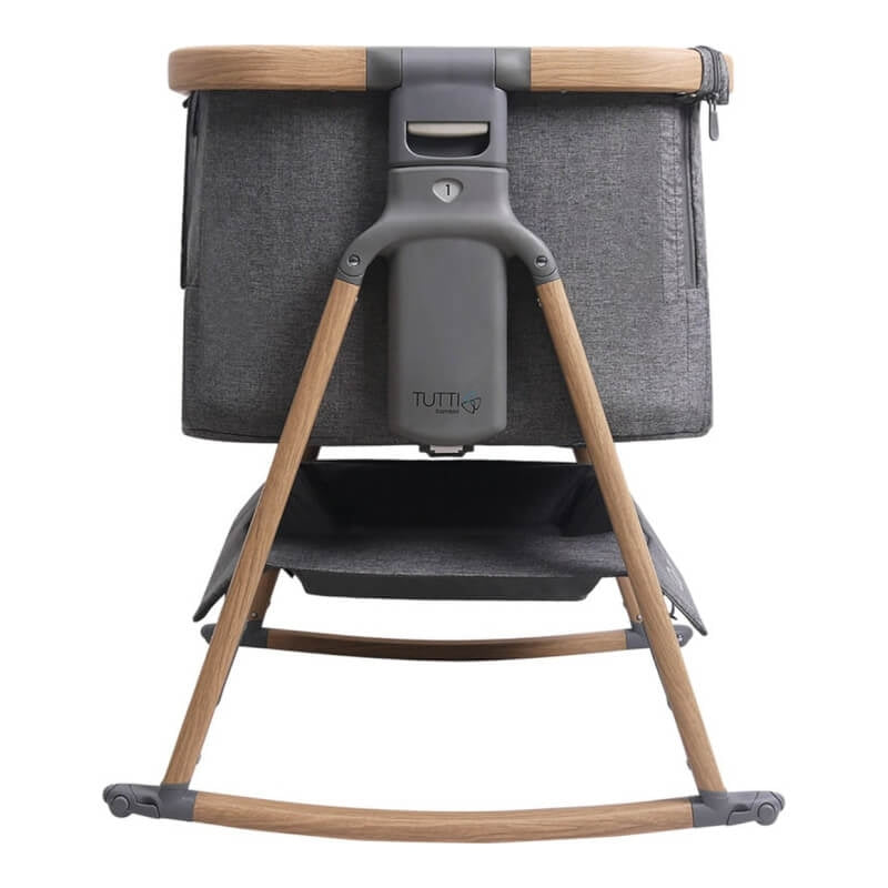 Tutti Bambini CoZee Rocking Bar - Wood Grain / Anodised