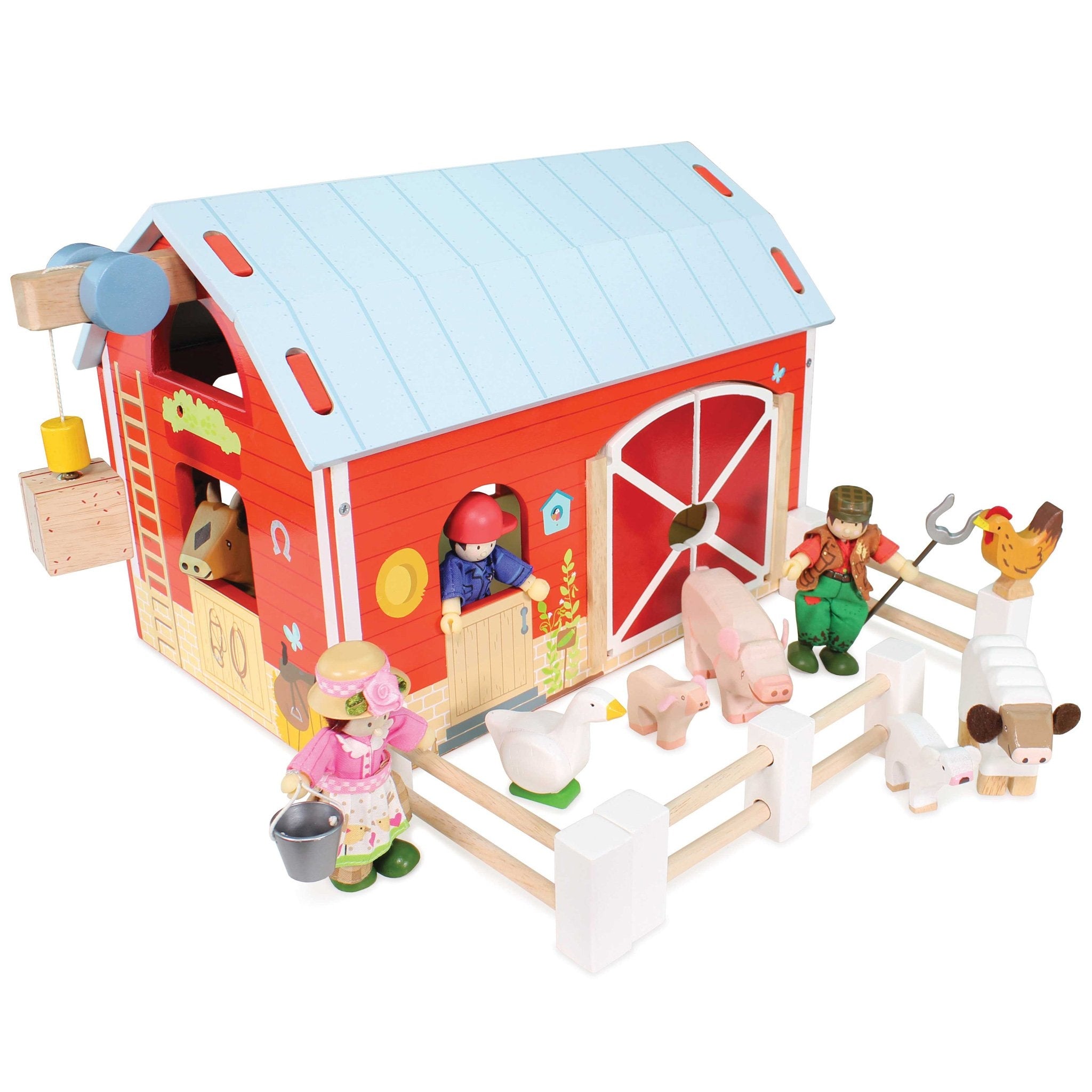 Le Toy Van Wooden Red Barn