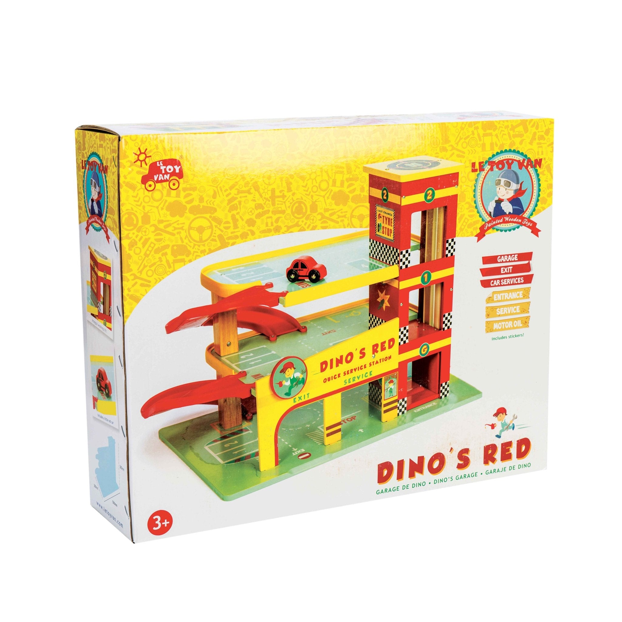 Le Toy Van Dino's Toy Garage