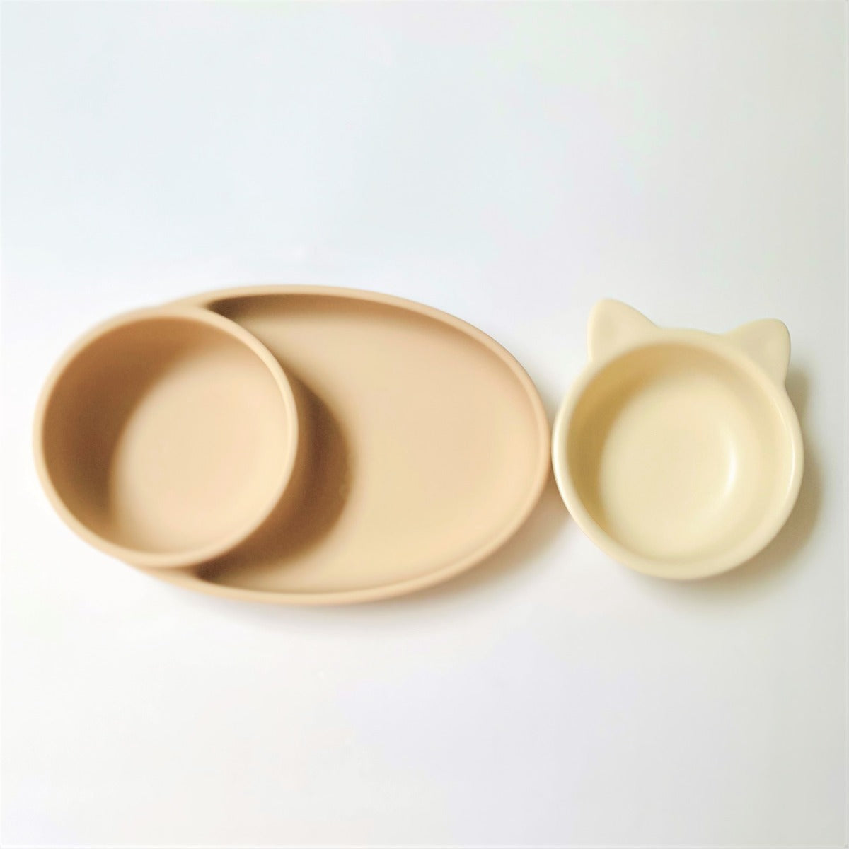 Monee Silicone Twin Suction Bowl (4 Colours)