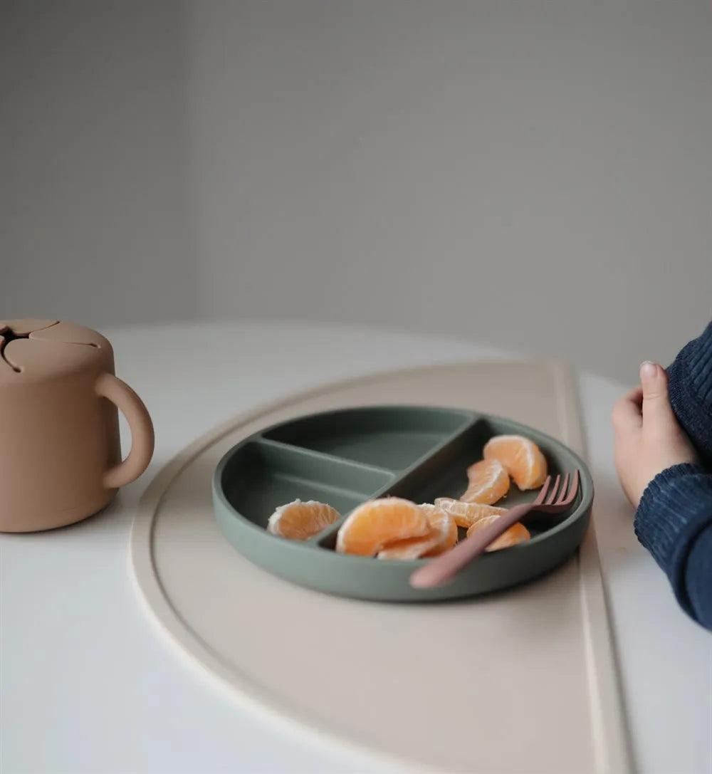 Mushie Silicone Feeding Toddler Set (3 Colors) | Gift Set - Pupsik Singapore