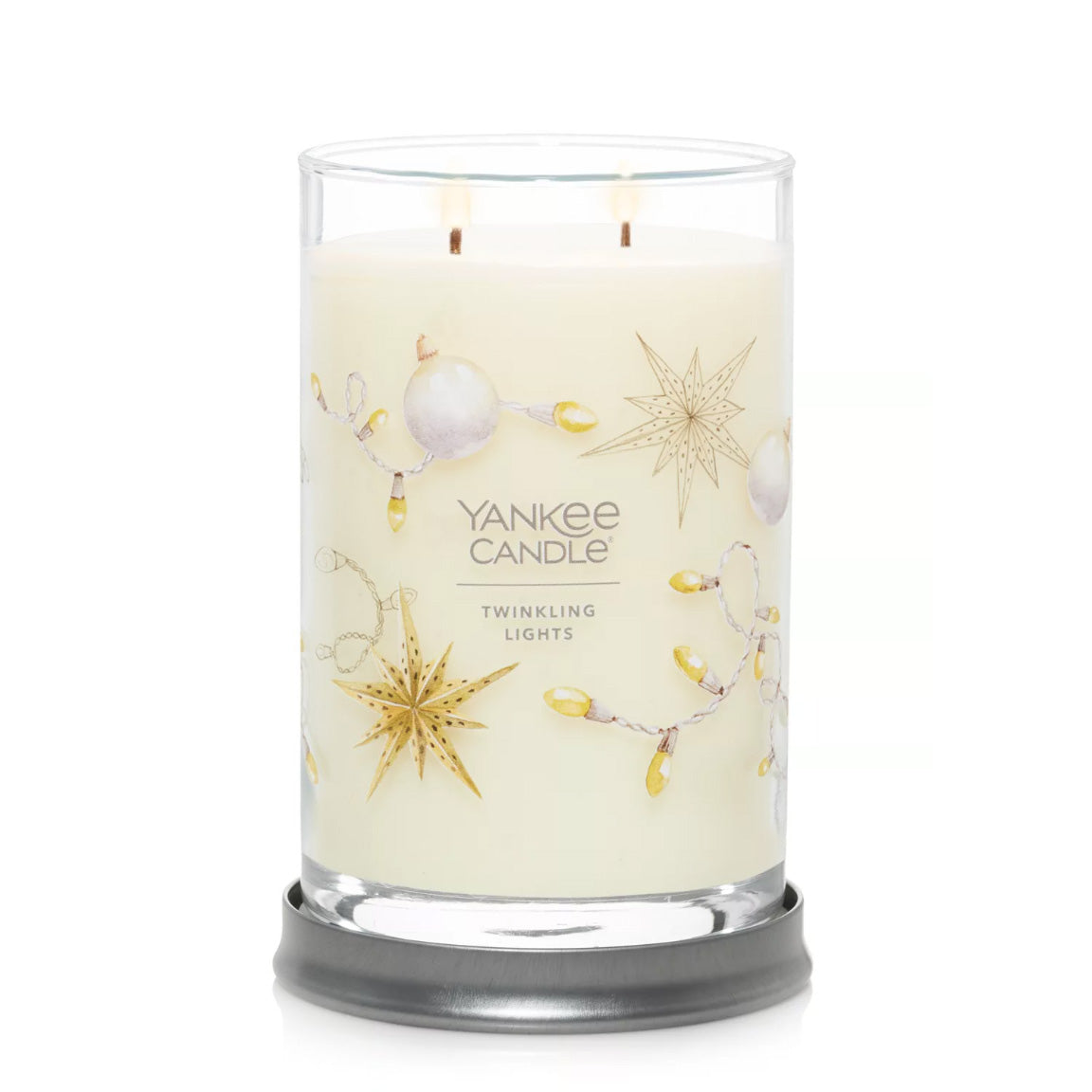 Yankee Candle Signature Large Tumbler Candle, 2-wicks (20oz) - Twinkling Lights