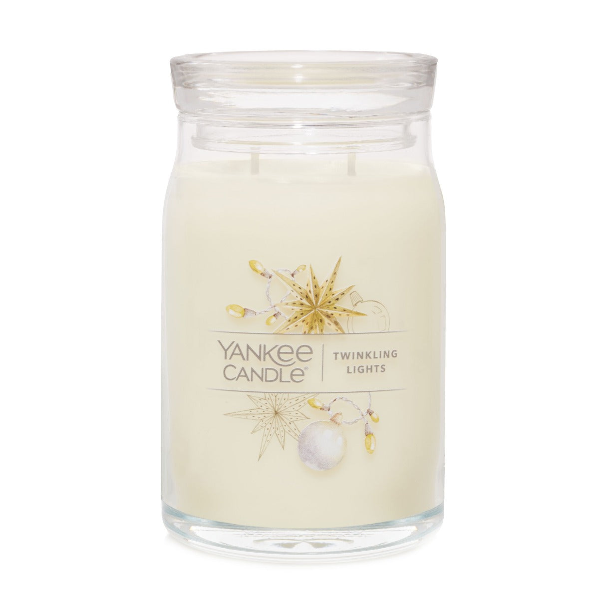 Yankee Candle Signature Large Jar Candle, 2-wicks (20oz) - Twinkling Lights