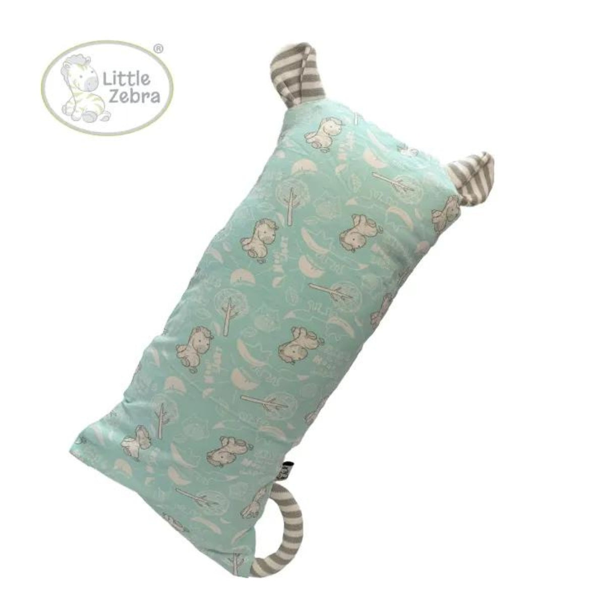 Little Zebra Hug Hug Pillow Set (Size M, 17 x 39cm) - Little Zebra and Fox