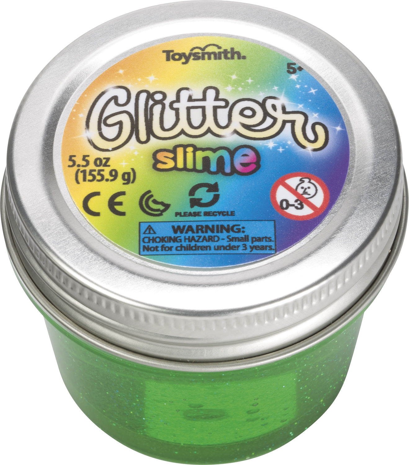 Toysmith Glitter Slime (5.5oz) (3 Colours) - Pupsik Singapore