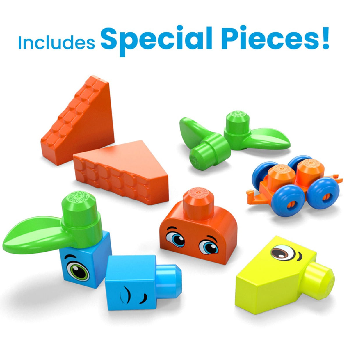 Mega Bloks Bigger Bulk Bag, 150pcs