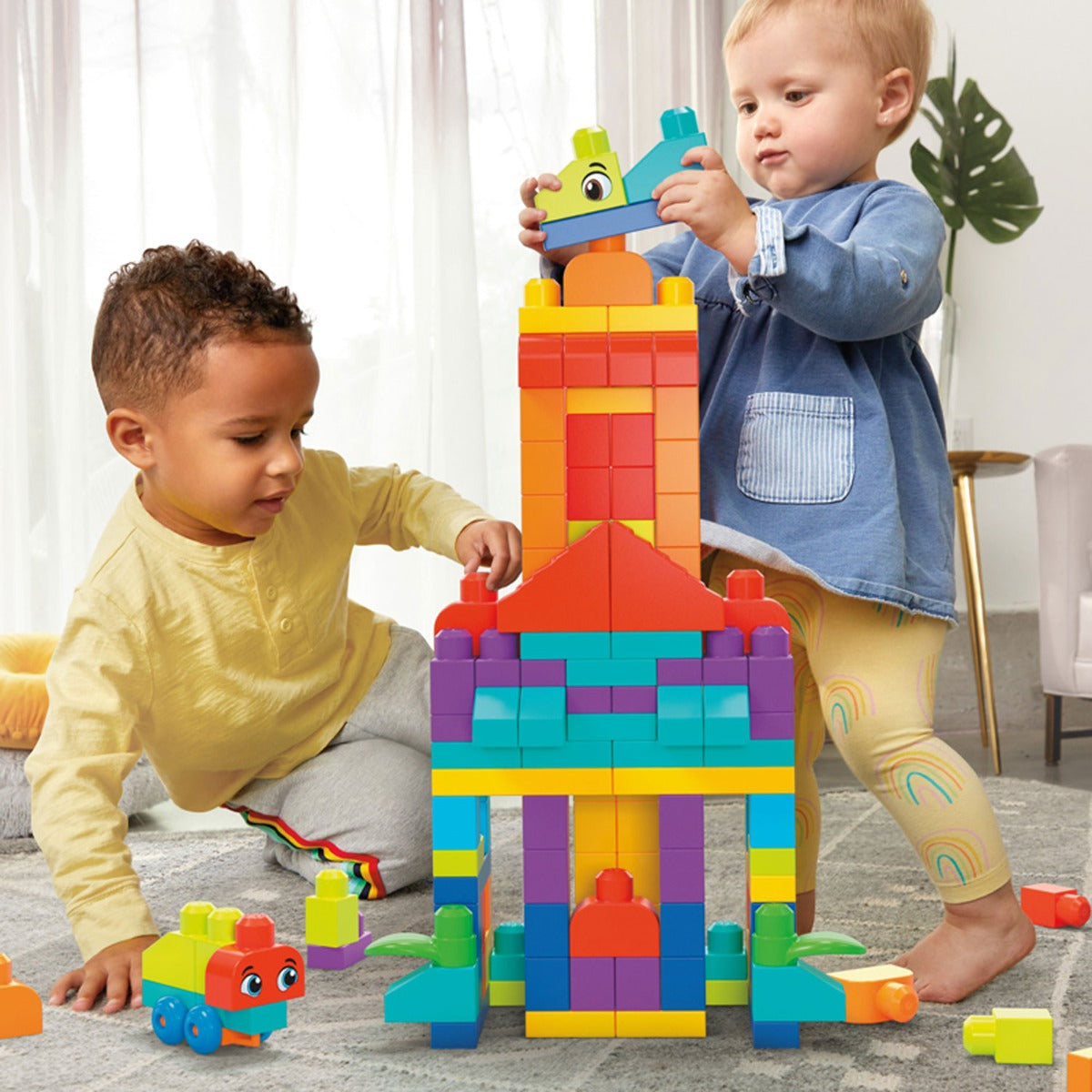 Mega Bloks Bigger Bulk Bag, 150pcs