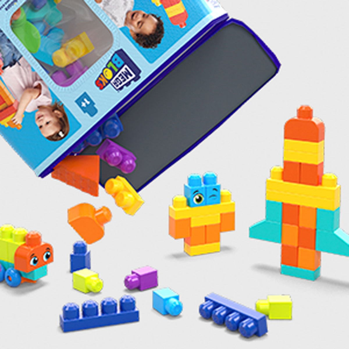 Mega Bloks Bigger Bulk Bag, 150pcs