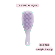 Tangle Teezer The Ultimate Detangler Mini Hairbrush, Straight & Curly (10 Colors)