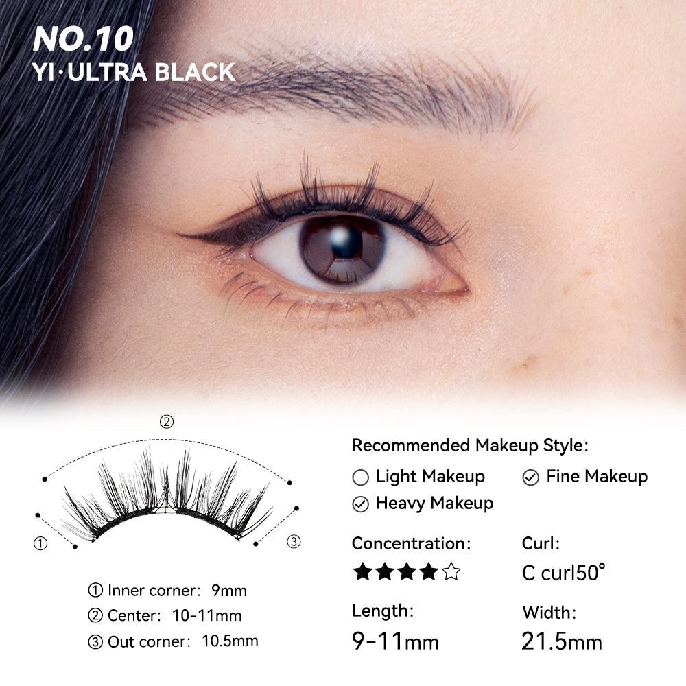 WOSADO Soft Magnetic Eyelashes (20 Types) - Pupsik Singapore