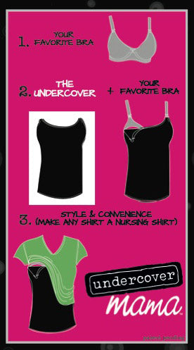 Undercover Mama Lace Trim Tank