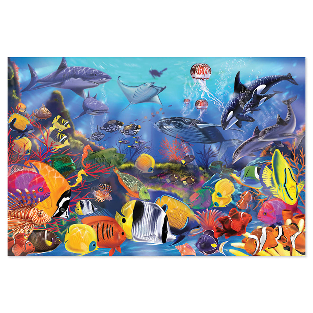 Melissa & Doug Floor Puzzle, 48 pcs (5 Themes) - Pupsik Singapore
